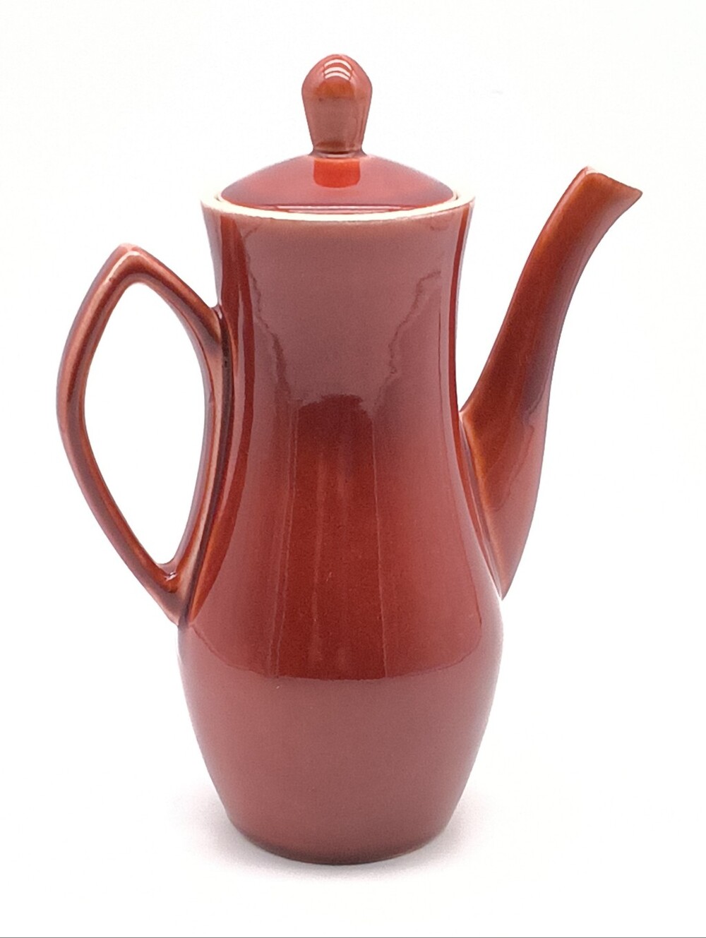 Vintage Bourne Denby England Stoneware Coffee Pot / Decorative Pitcher Vase